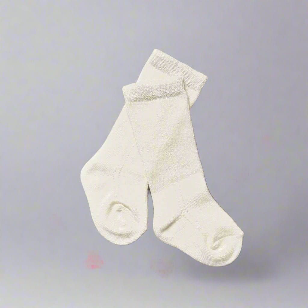 LLB Eyelet Knee High Socks (2 pairs in each order)