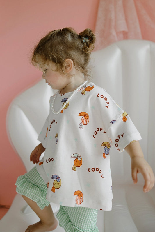 Loopy Boxy Tee