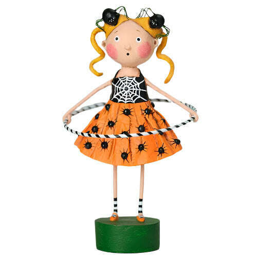 Dolly's Creepy Crawlies Halloween Figurine by Lori Mitchell SHIPS JUNE
