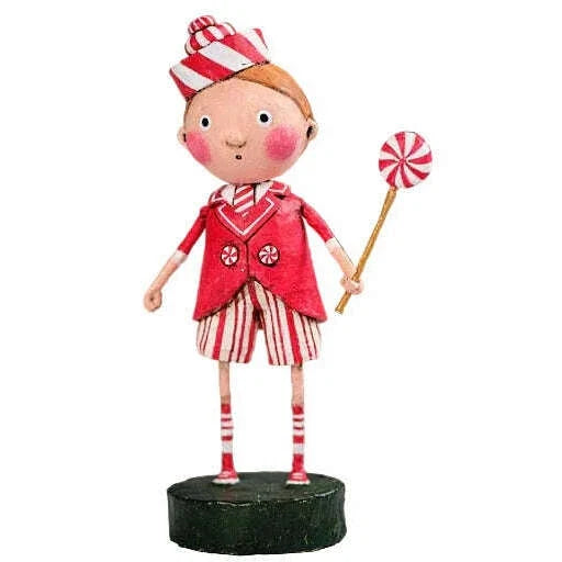 Peppermint Pete Figurine by Lori Mitchell *NEW* SHIPS AUGUST