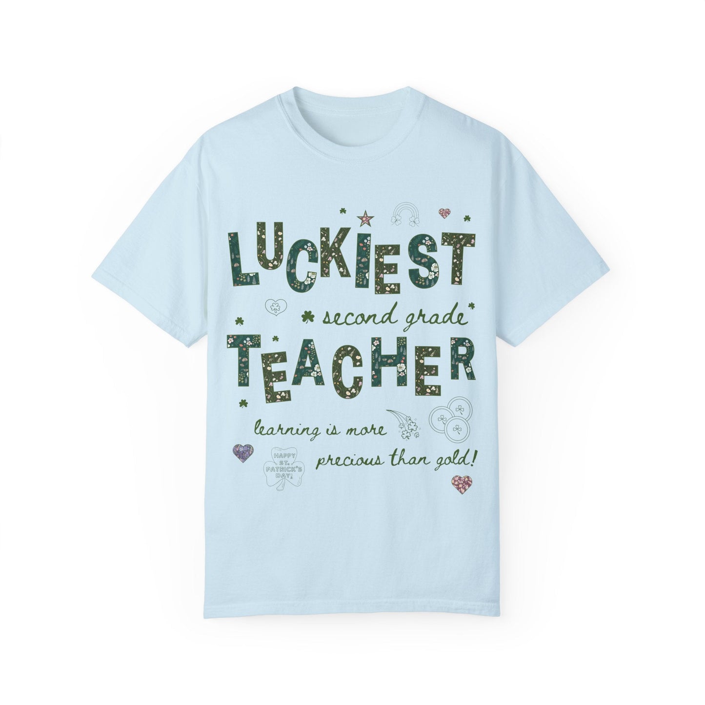 Luckiest 2nd Grade Teacher Tee