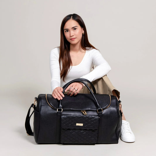 Weekender Travel Bag | Ebony Black