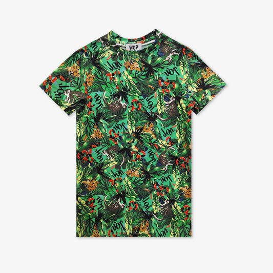 "Amazonia" printed dress