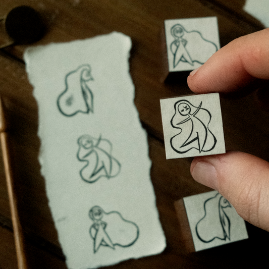 Mini Happy Ick Stamp