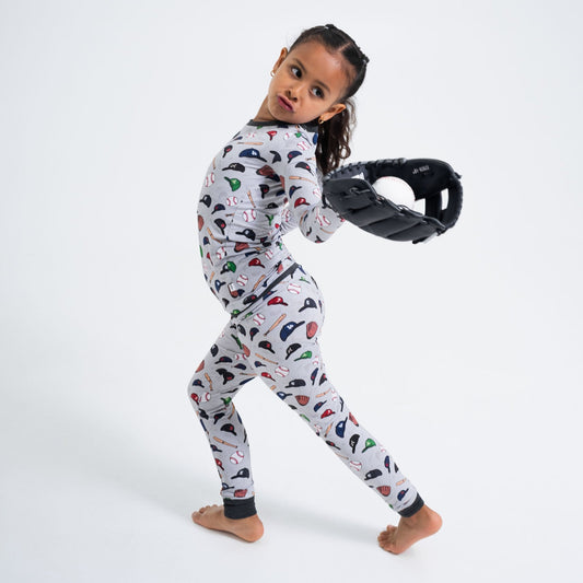 Major League Buddies Long Sleeve Pajamas