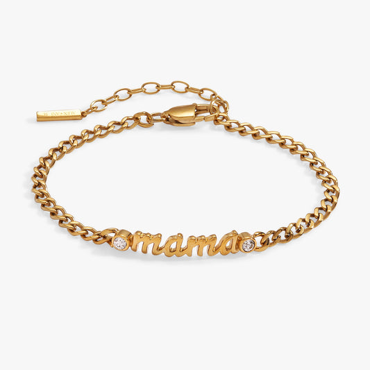 Mama Curb Chain Bracelet