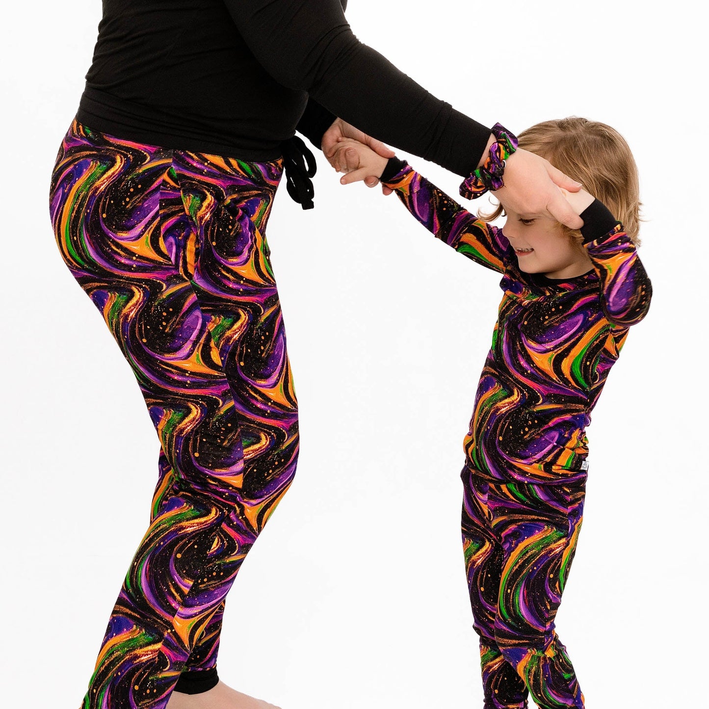Halloween | Magic Swirls | Bamboo Two-Piece Pajamas