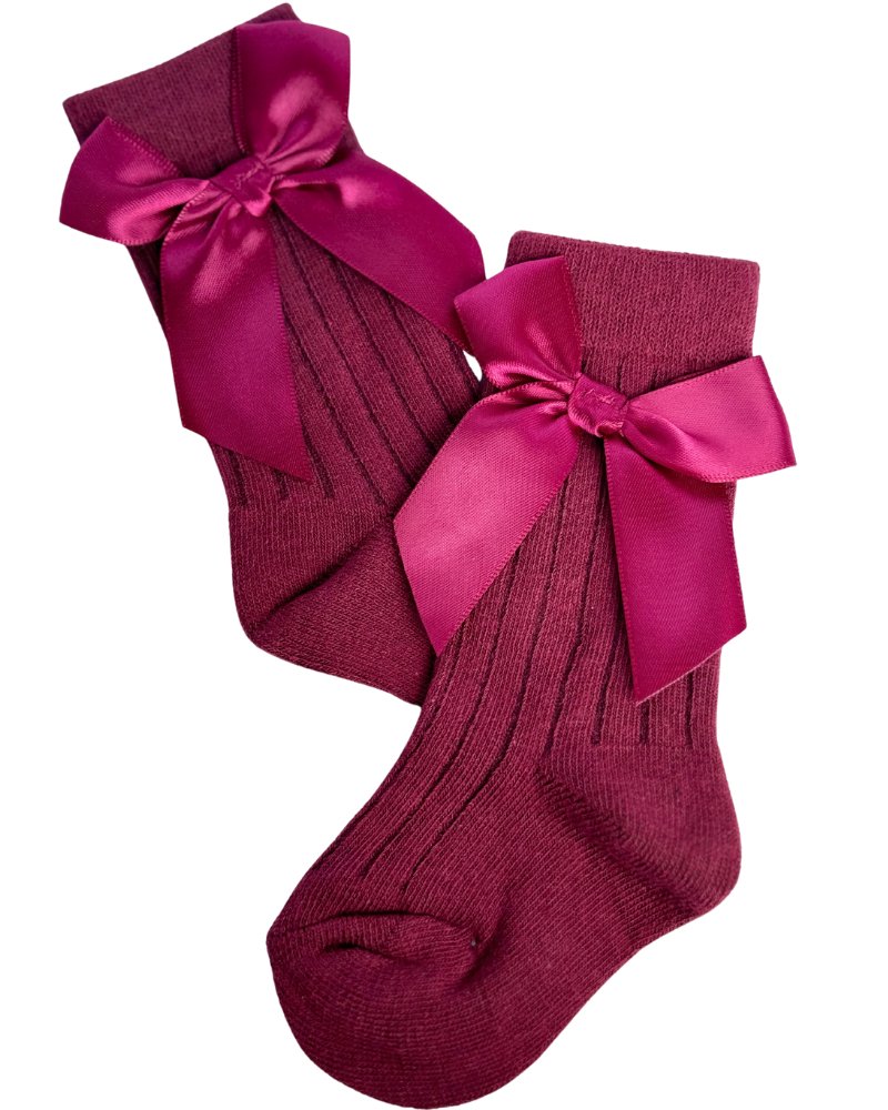 Martha Bow Front Midi Socks