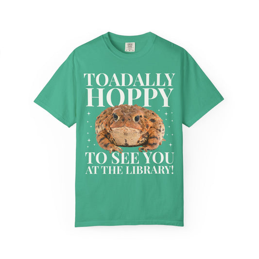 Matching Teacher T-Shirt: Toadally Hoppy