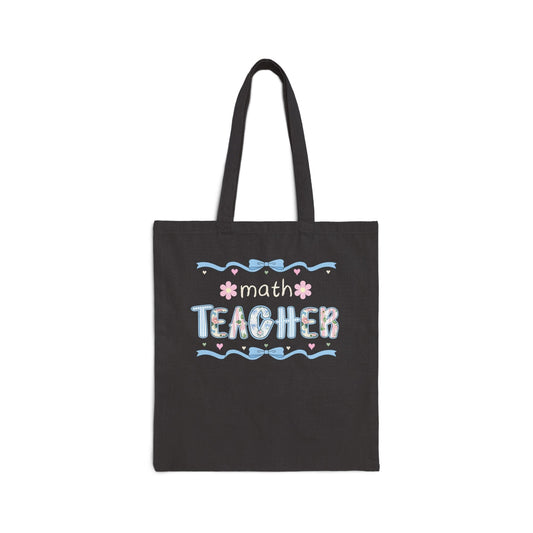Math Teacher Tote Bag