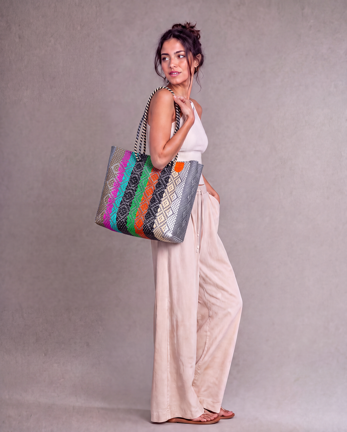 Maya Woven Tote