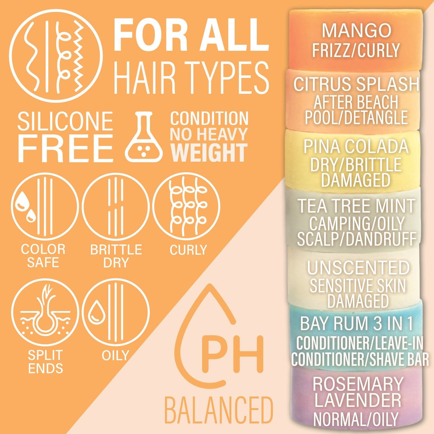 Mango Conditioner Bar - Frizz