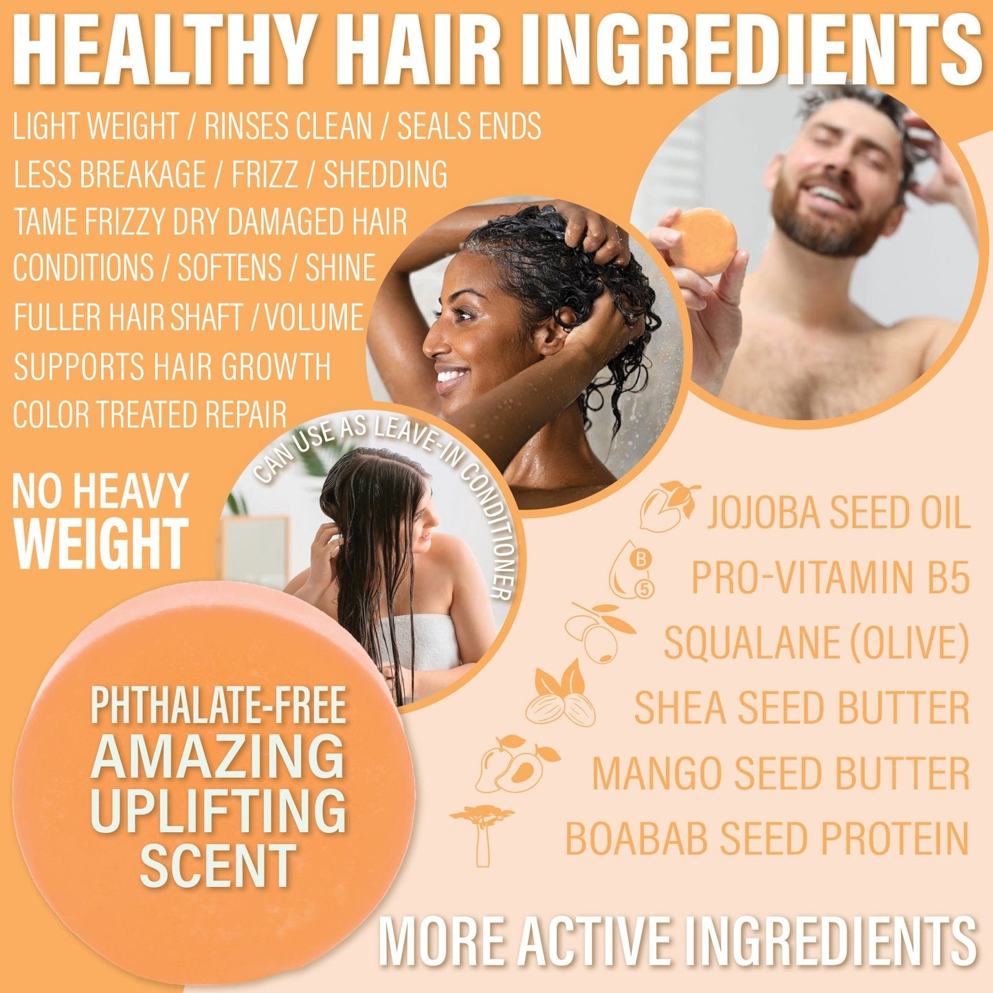 Mango Conditioner Bar - Frizz