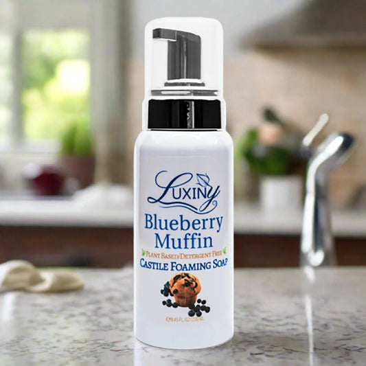 Foaming Hand Soap | Castile Soap | Natural Foaming Soap | Natural Liquid Soap | Blueberry Muffin