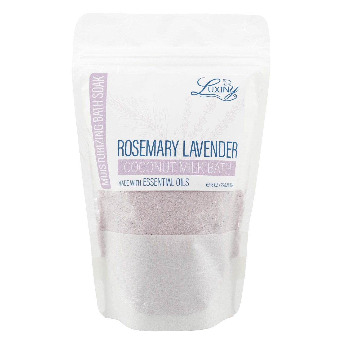 Coconut Milk Bath | Bath Fizz | Moisturizing Bath Soak | Rosemary Lavender