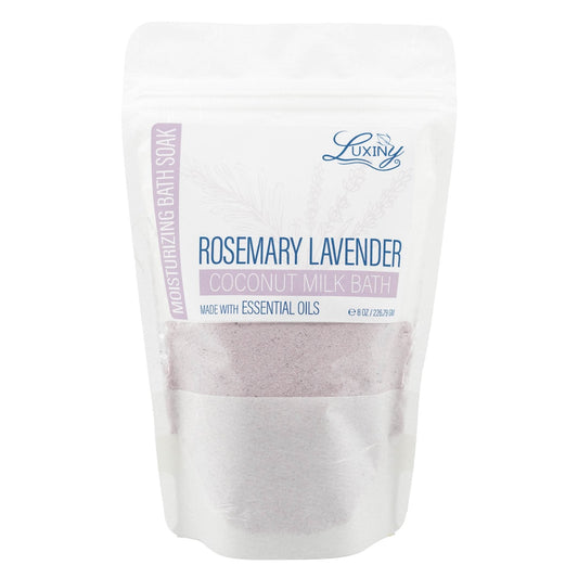 Coconut Milk Bath | Bath Fizz | Moisturizing Bath Soak | Rosemary Lavender