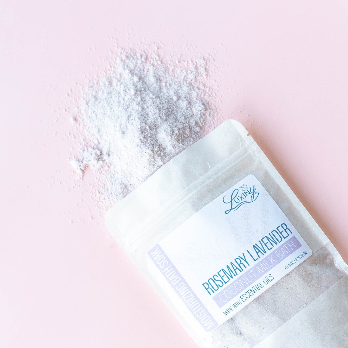Coconut Milk Bath | Bath Fizz | Moisturizing Bath Soak | Rosemary Lavender