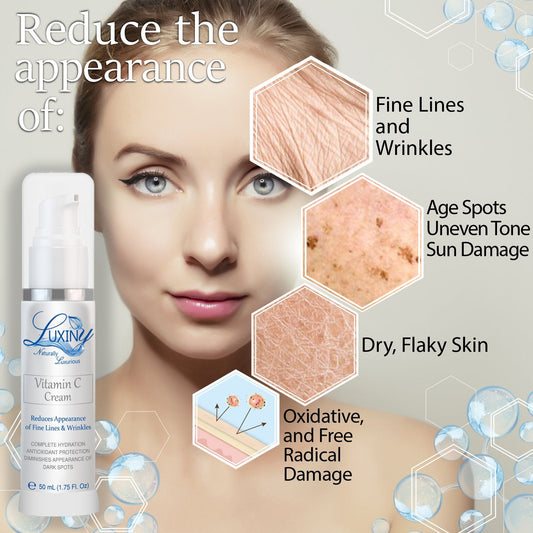 Vitamin C Cream | Facial Moisturizer | Luxiny Skincare |Natural Skincare