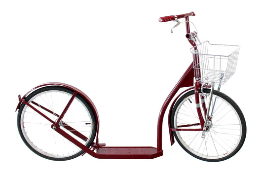 Amish-Made Deluxe Kick Scooter Bike, Model 2060, Youth/Adult Size