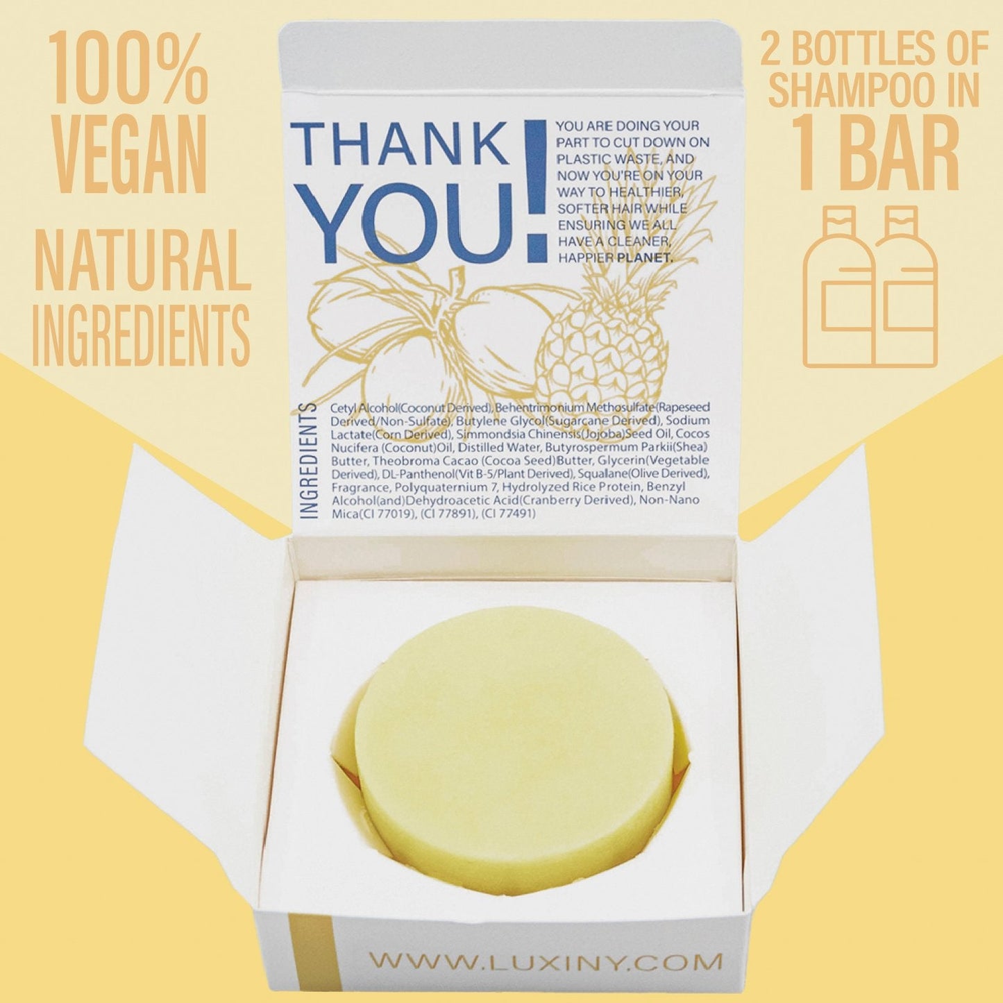 Pina Colada Conditioner Bar - Hydrate