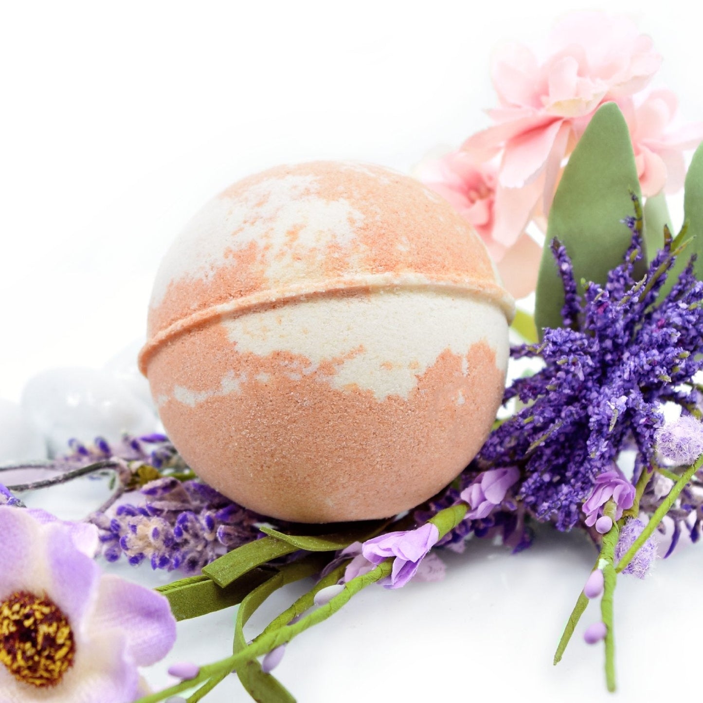 Bath Bomb | Grapefruit Ylang Ylang | Bath Bombs Made with Essential Oils | 2.5" Round