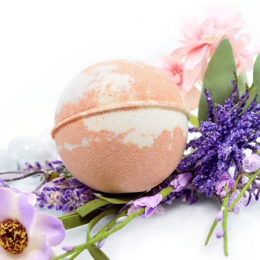 Bath Bomb | Grapefruit Ylang Ylang | Bath Bombs Made with Essential Oils | 2.5" Round