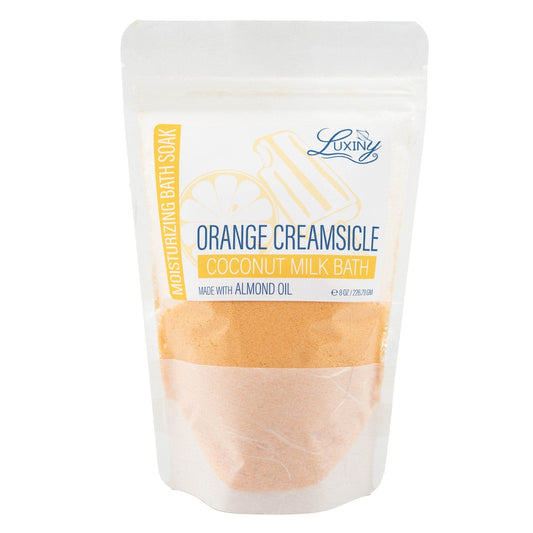 Coconut Milk Bath | Bath Fizz | Moisturizing Bath Soak | Orange Creamsicle