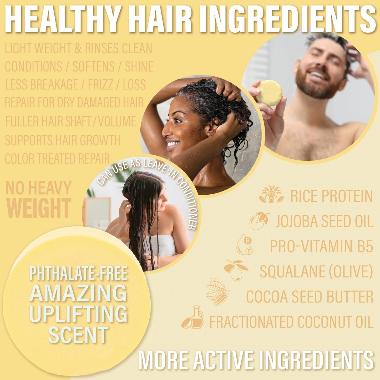 Pina Colada Conditioner Bar - Hydrate