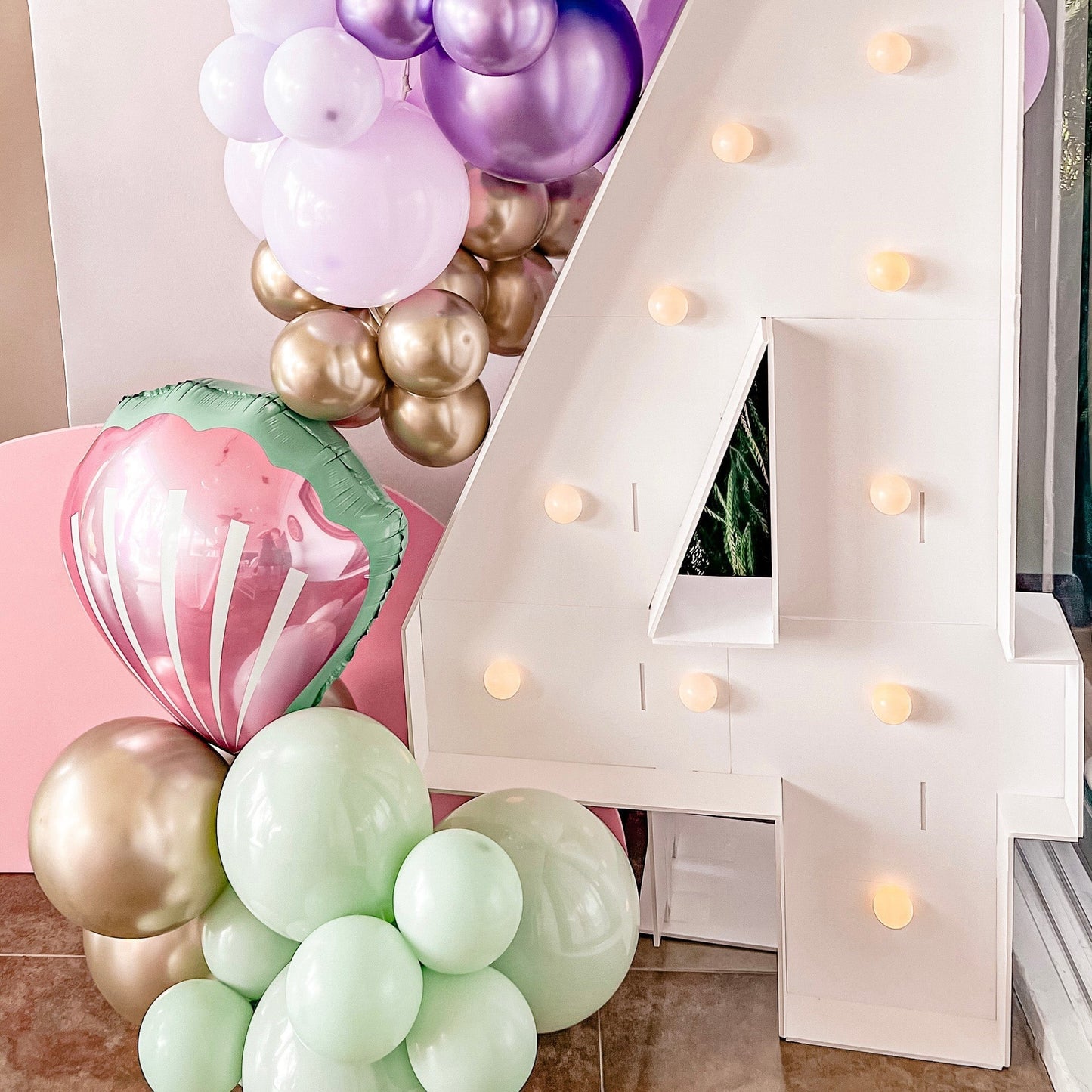 Mermaid Balloon Garland Kit