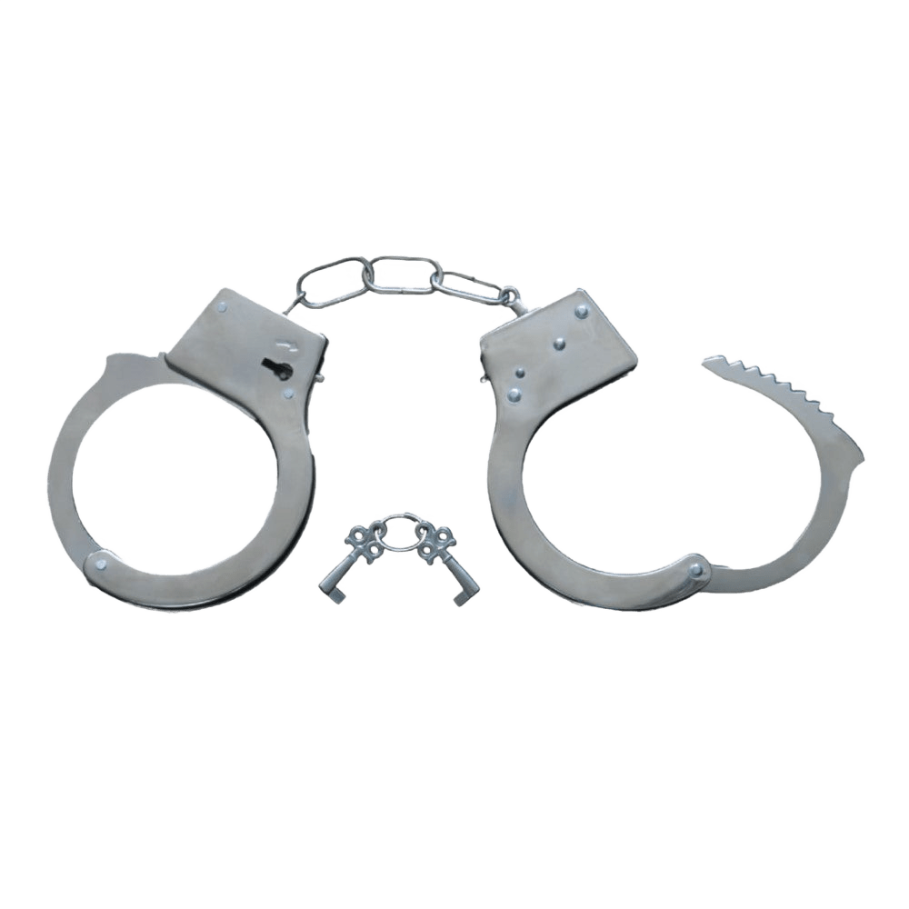 Metal Hand Cuffs costume for Halloween