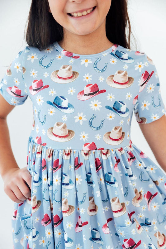 Tip Your Hat S/S Pocket Twirl Dress