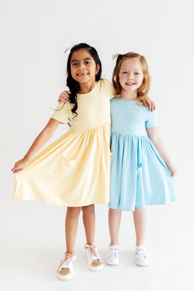 Bluebird 3/4 Ruffle Twirl Dress