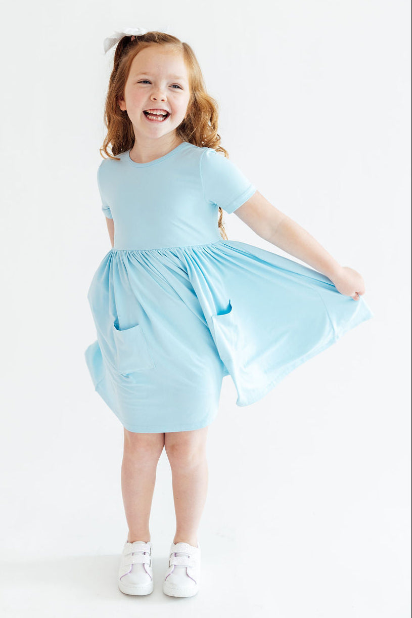 Bluebird 3/4 Ruffle Twirl Dress