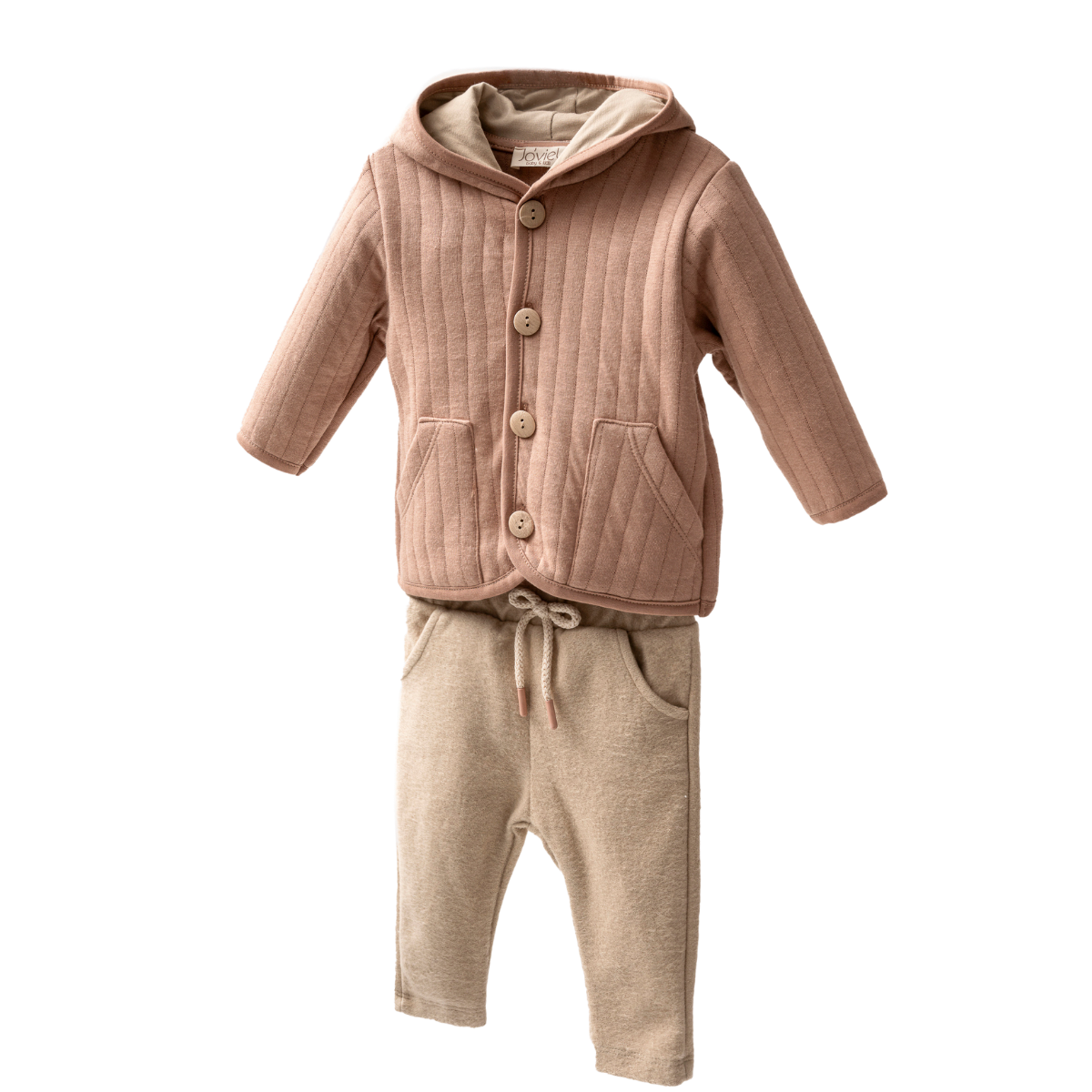 Milo Quilted Hooded 2-Piece Set