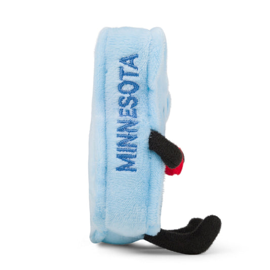 Minnesota Mini Stuffed Magnet – 4-Inch Collectible | Stuffed States USA