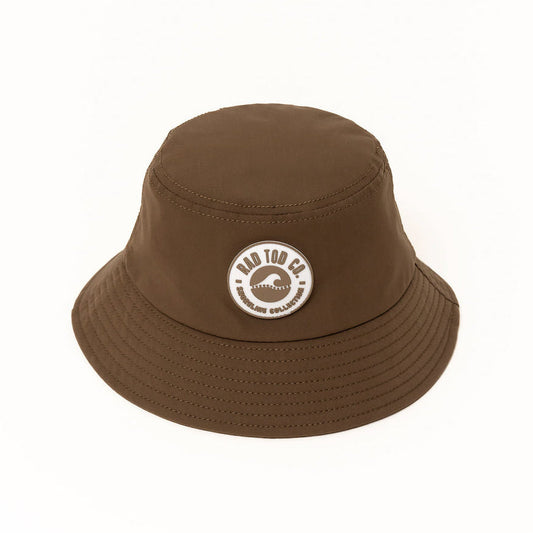 MOCHA WATERPROOF BUCKET HAT