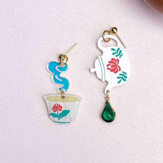 Morning Tea Mismatch Earrings