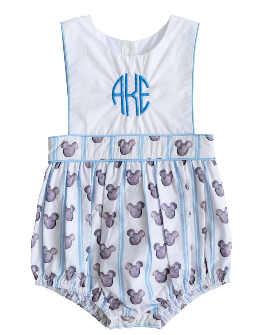 Hand Painted Mouse Print Unisex Bubble