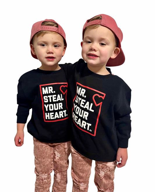 Mr. Steal Your Heart Crewneck ❤️