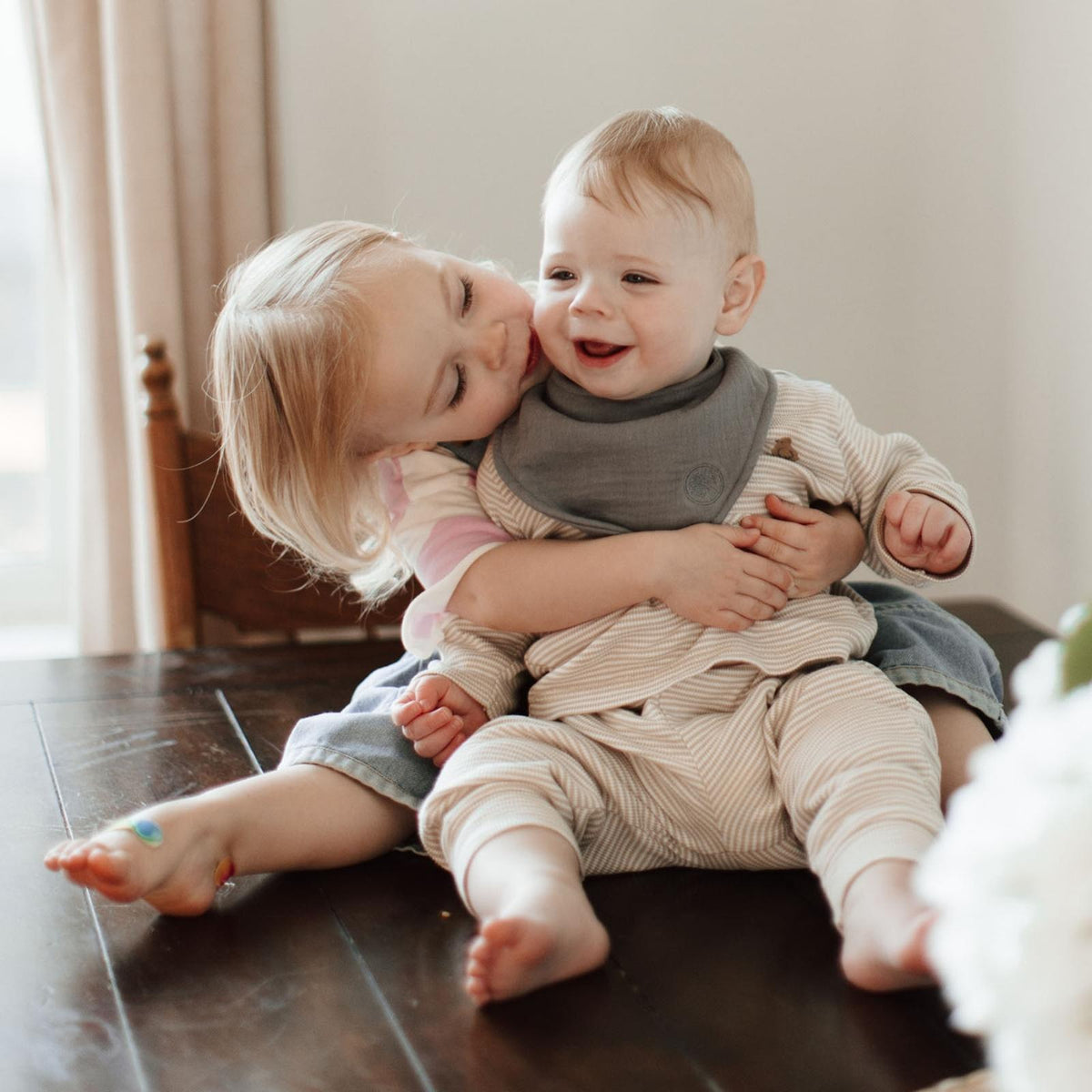 Dune Muslin Bandana Bibs Set (4-Pack)