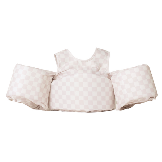 Neutral Checkered Kids Float