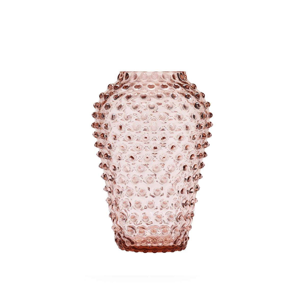 Hobnail Vase - Barrel - Night Iris
