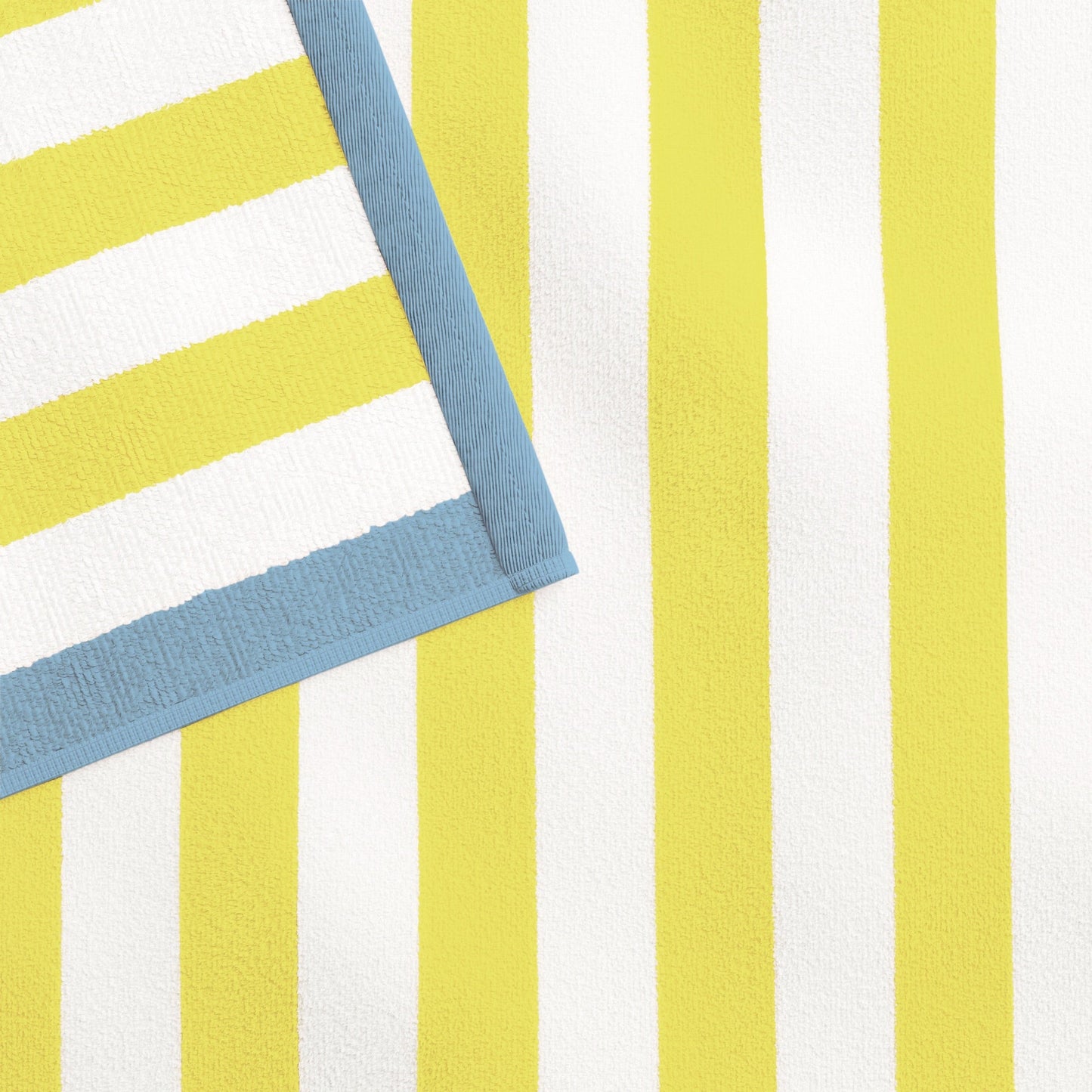 Oversized Striped Border Cabana Beach Towel - Santa Cruz