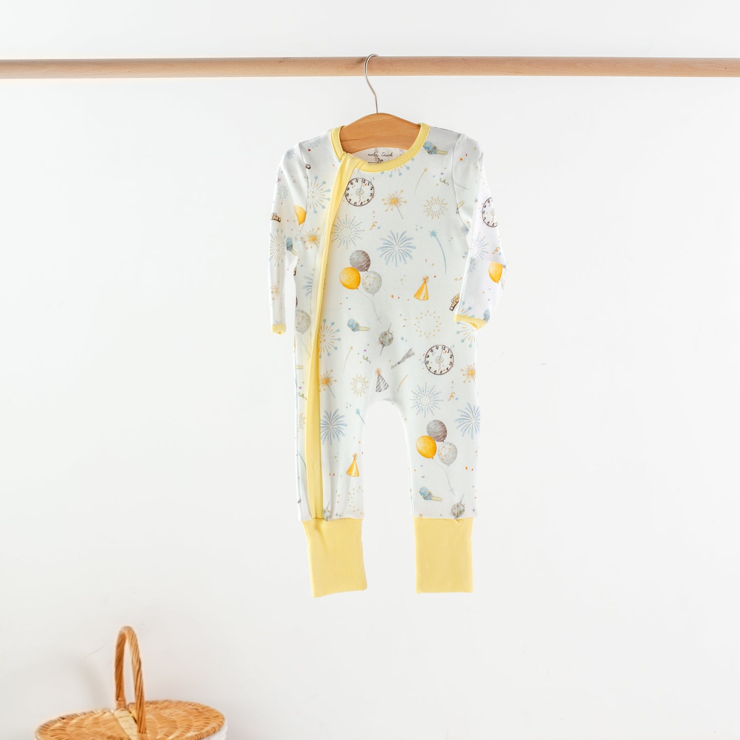 New Year's Eve Organic Cotton Kids Pajamas