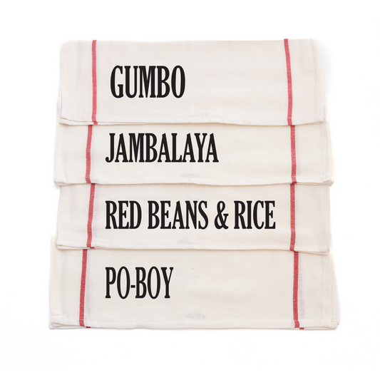 NOLA Dishes Kitchen Towels