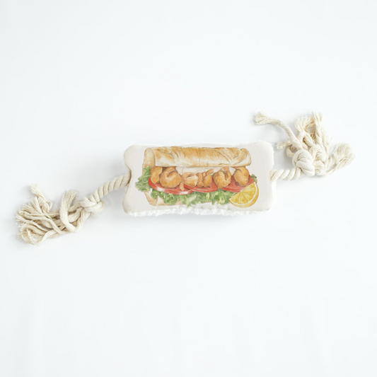Po-Boy, Dressed! Dog Rope Toy