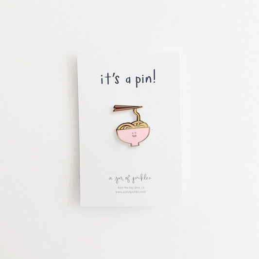 Noodle Bowl Pin