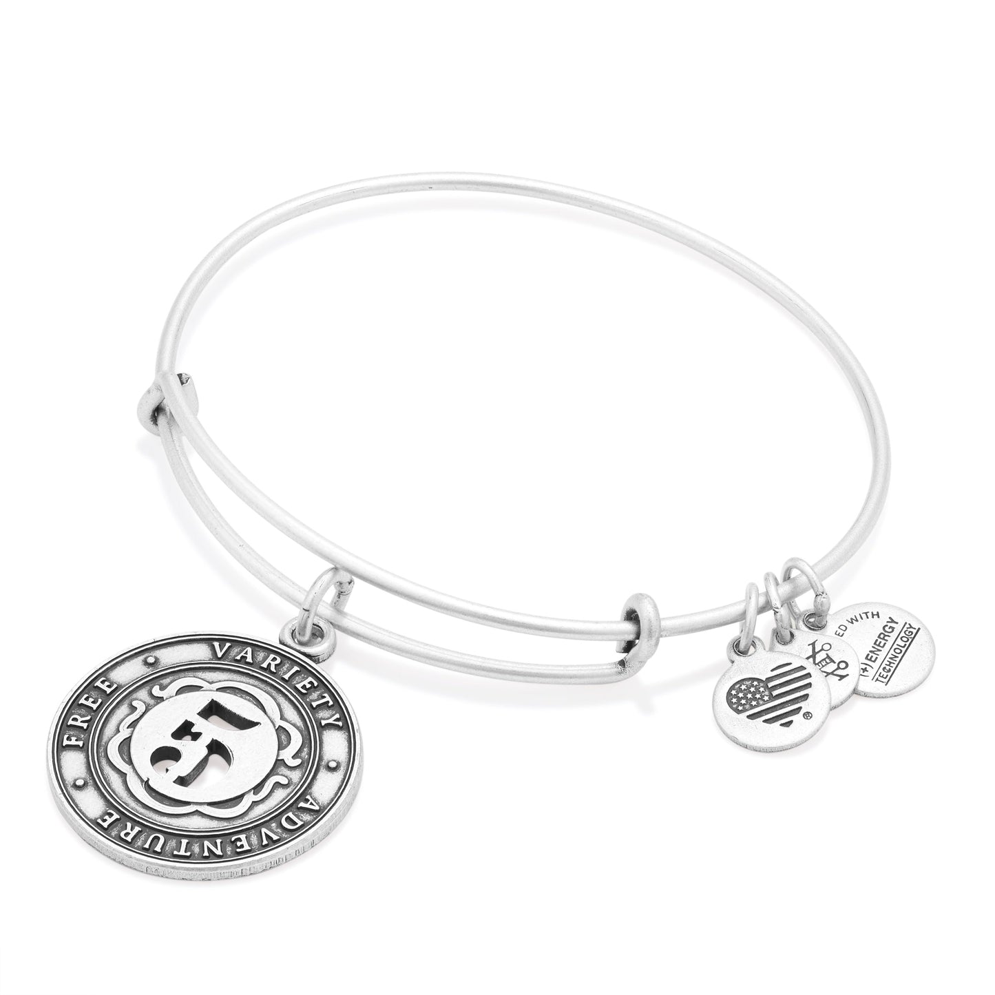 Number 5 Charm Bangle Bracelet | Free, Variety, and Adventure