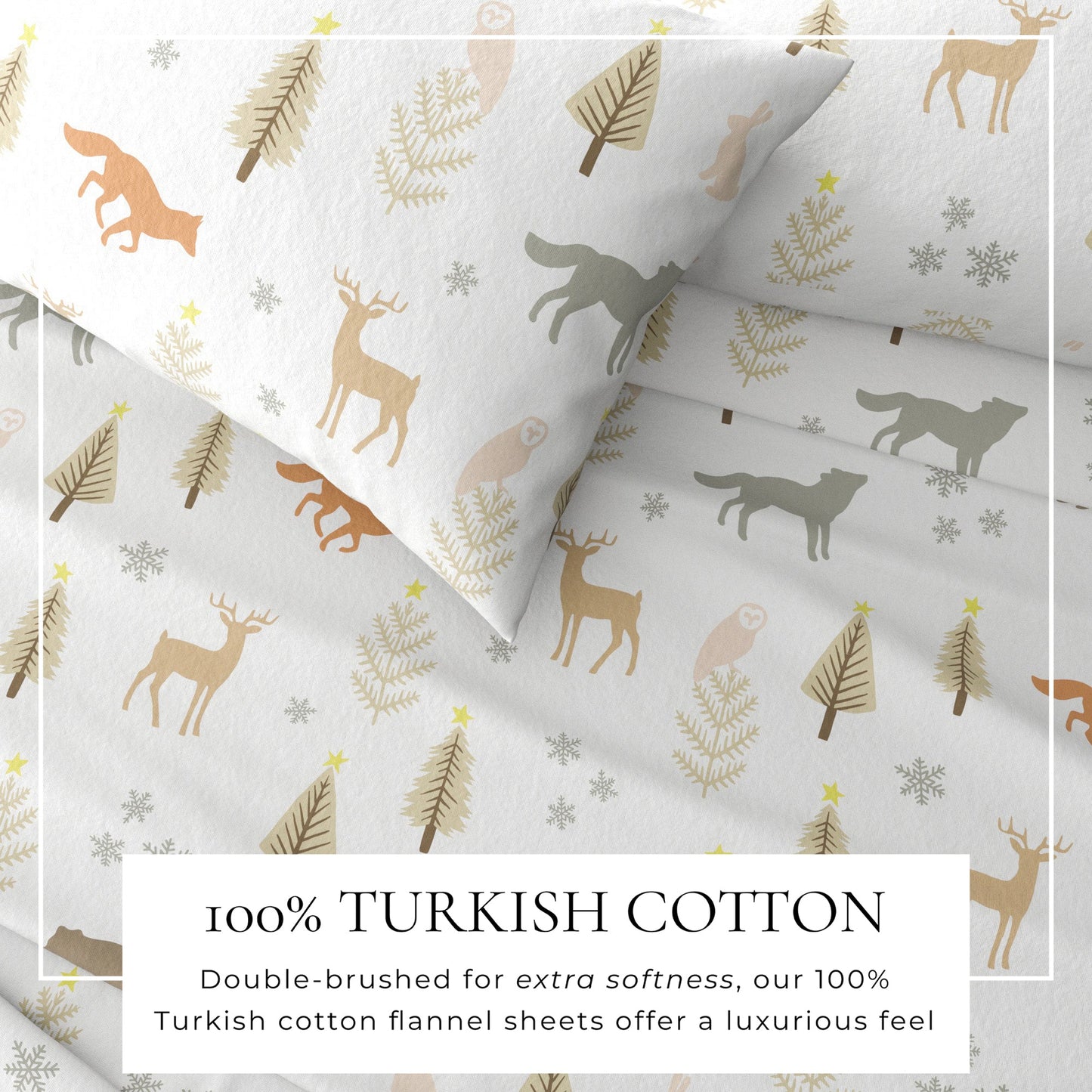 Turkish Cotton Flannel Sheet - Stratton Collection