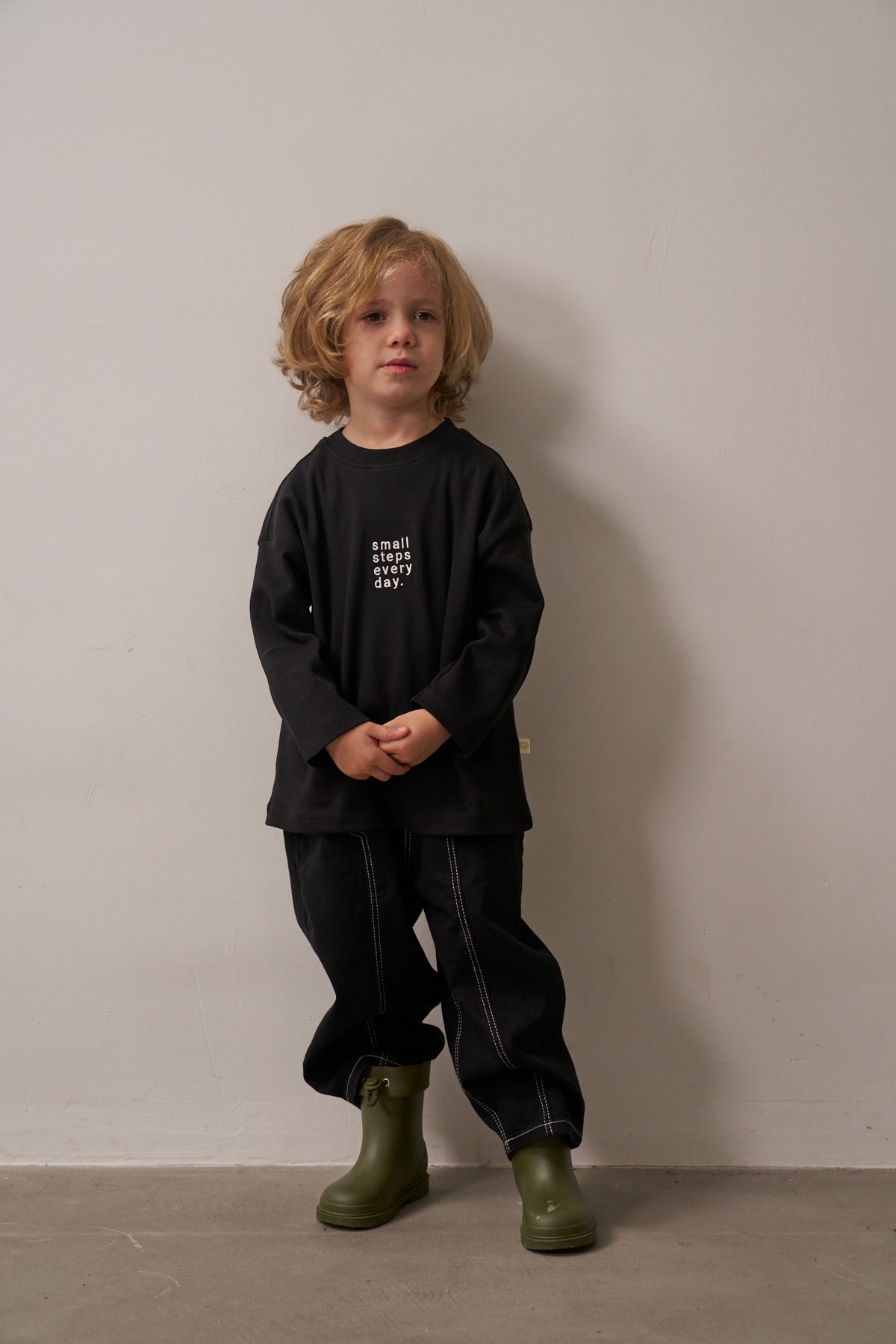 Small Steps Long Sleeve Top